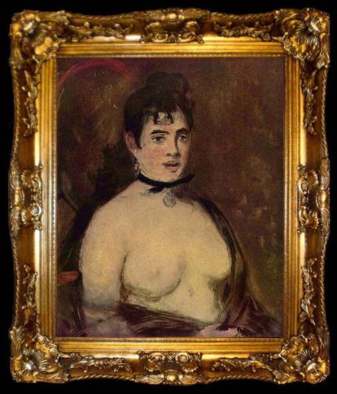 framed  Edouard Manet Weiblicher Akt, ta009-2